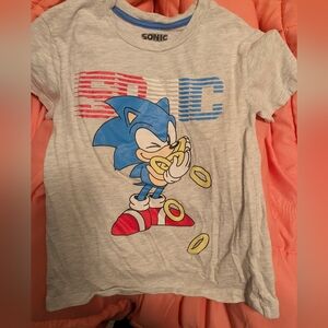 Sonic Graphic Short Sleeve Tee for Kids - S